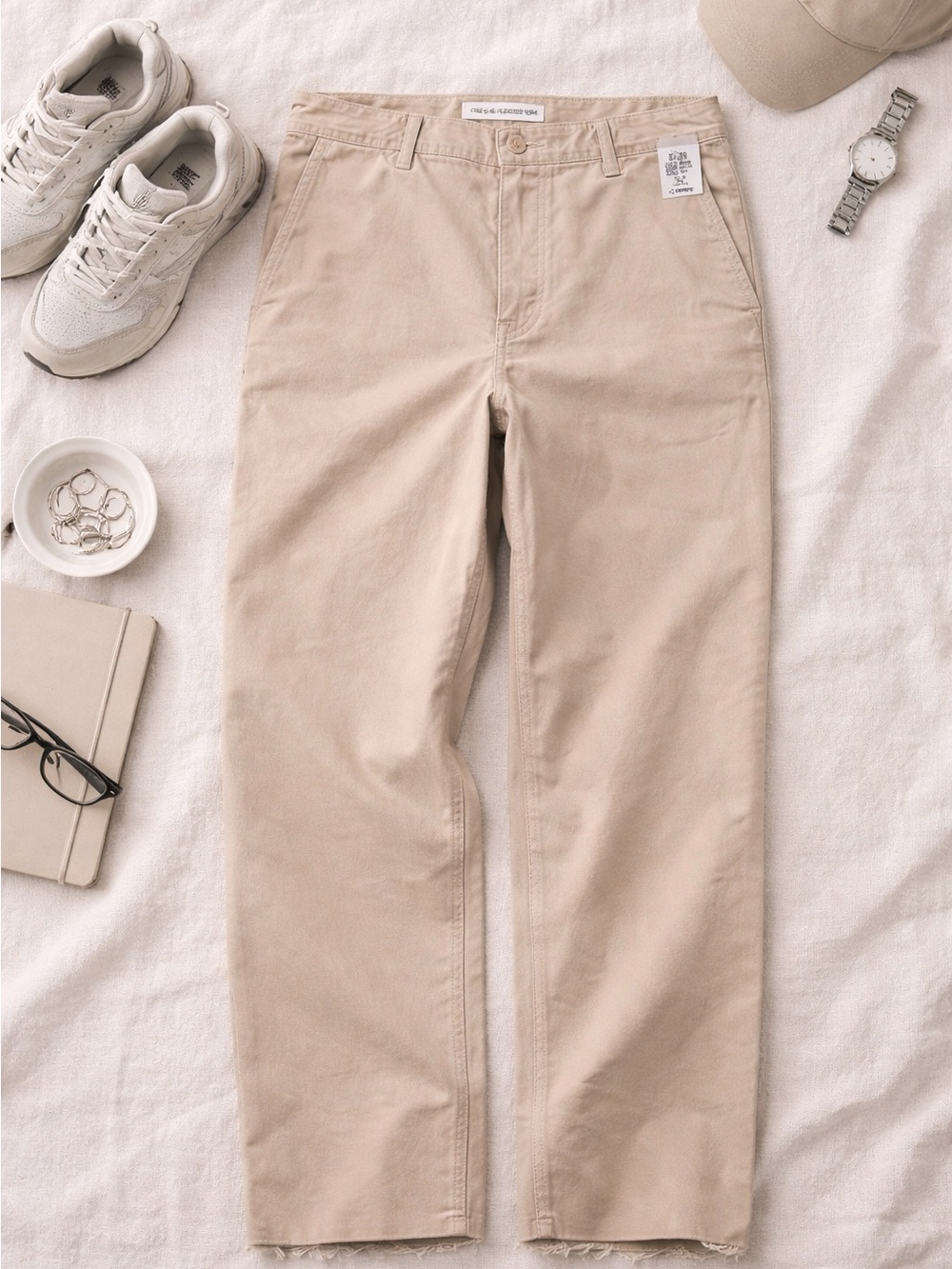Men's Norse Projects Khaki Chino Pants W38 Minimalist Scandinavian Trousers